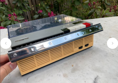 1966 Tesla Portable Tape Recorder Uran ANP 401 - Kepernyofoto 2025 06 19 8.50.52